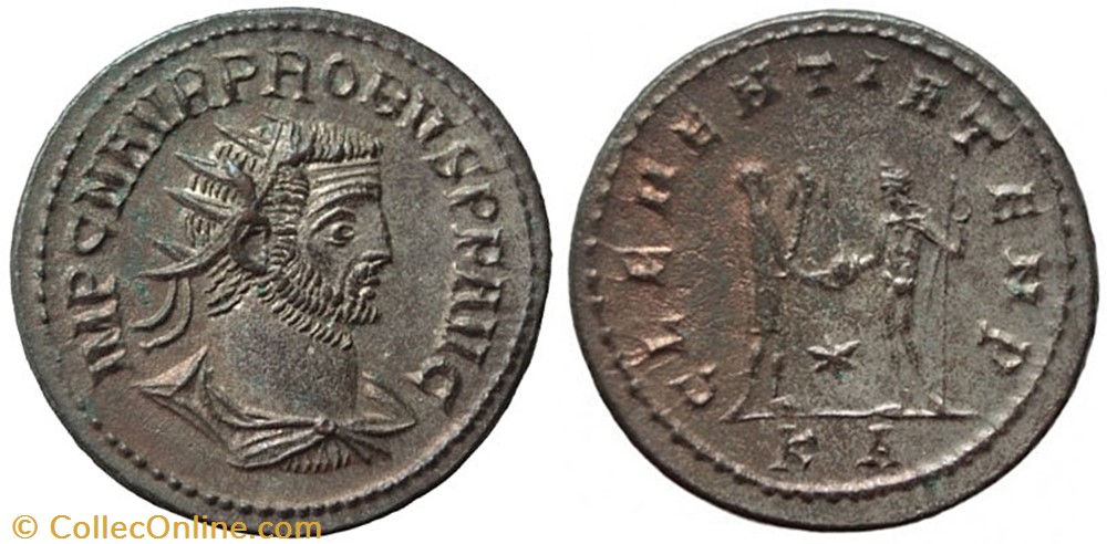 coins ancient to romans imperial and republican probus 1st emmission off 1 sold