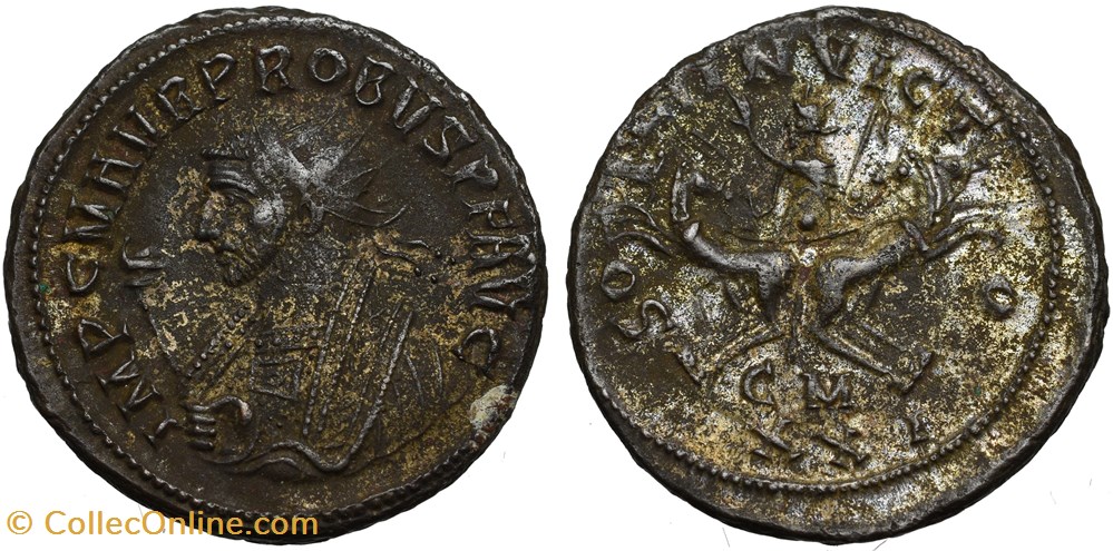 PROBUS RIC 911 CM//XXI SOLD coins ancient to romans imperial and republican probus ric 911 cm xxi sold