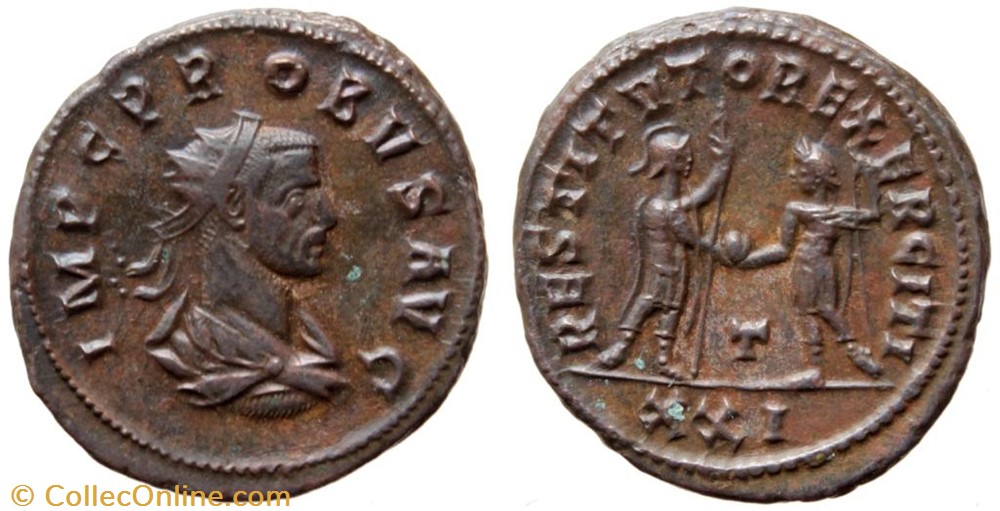 PROBUS RIC 909 VAR. OFFICINA 3 SOLD coins ancient to romans imperial and republican probus ric 909 var officina 3 sold