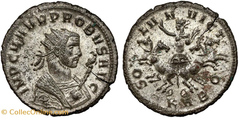 PROBUS RIC 862var. SOLD coins ancient to romans imperial and republican probus ric 862var sold