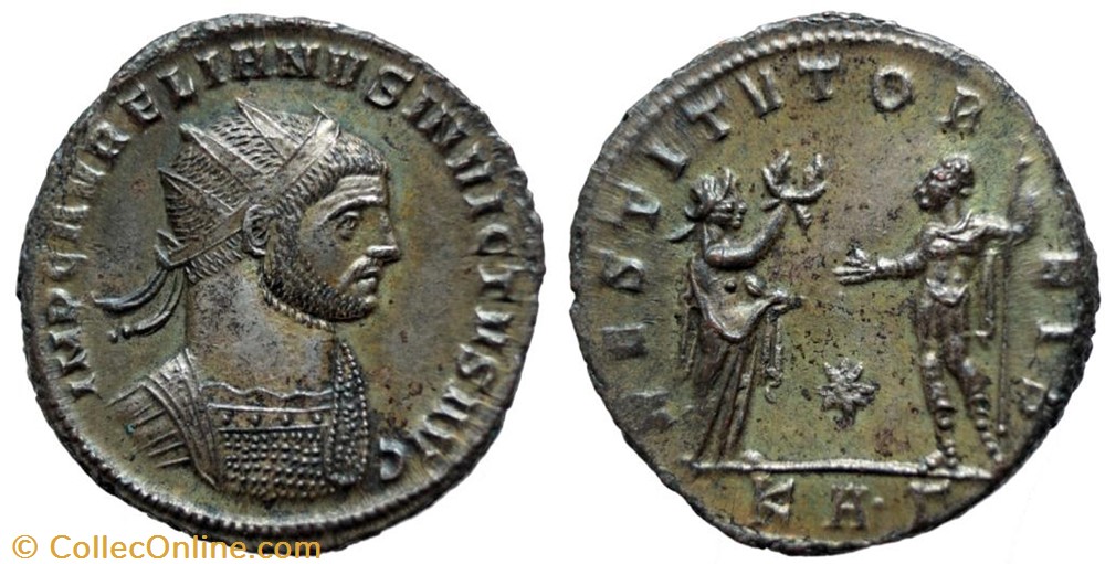 AURELIAN RIC TEMP 2787 SOLD coins ancient to romans imperial and republican aurelian ric temp 2787 sold