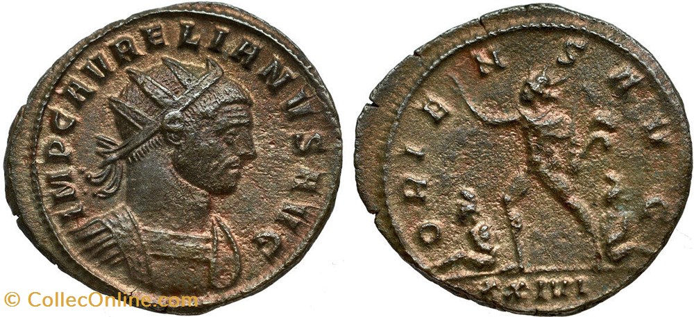 AURELIAN RIC TEMP 2393 SOLD coins ancient to romans imperial and republican aurelian ric temp 2393 sold