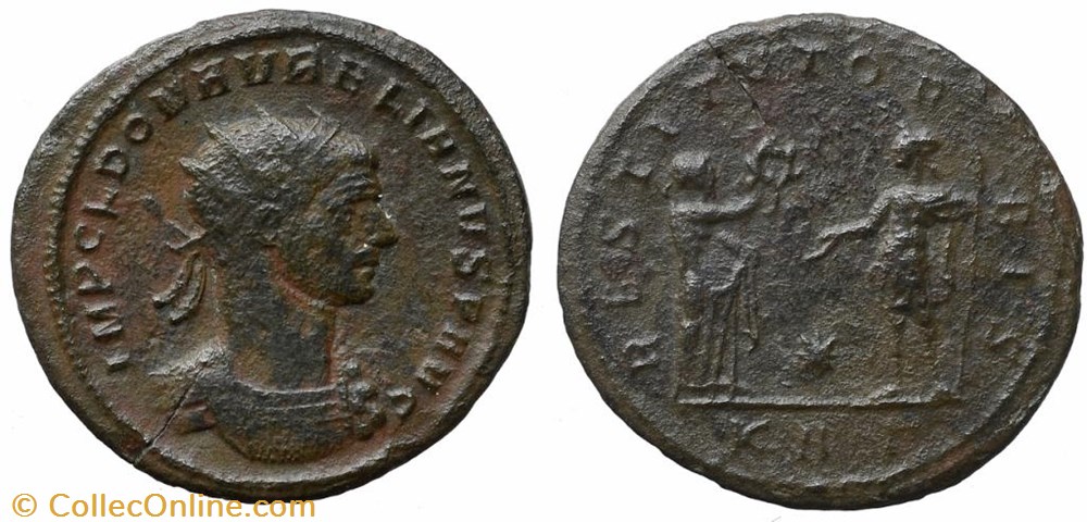 AURELIAN RIC TEMP 2794 SOLD coins ancient to romans imperial and republican aurelian ric temp 2794 sold
