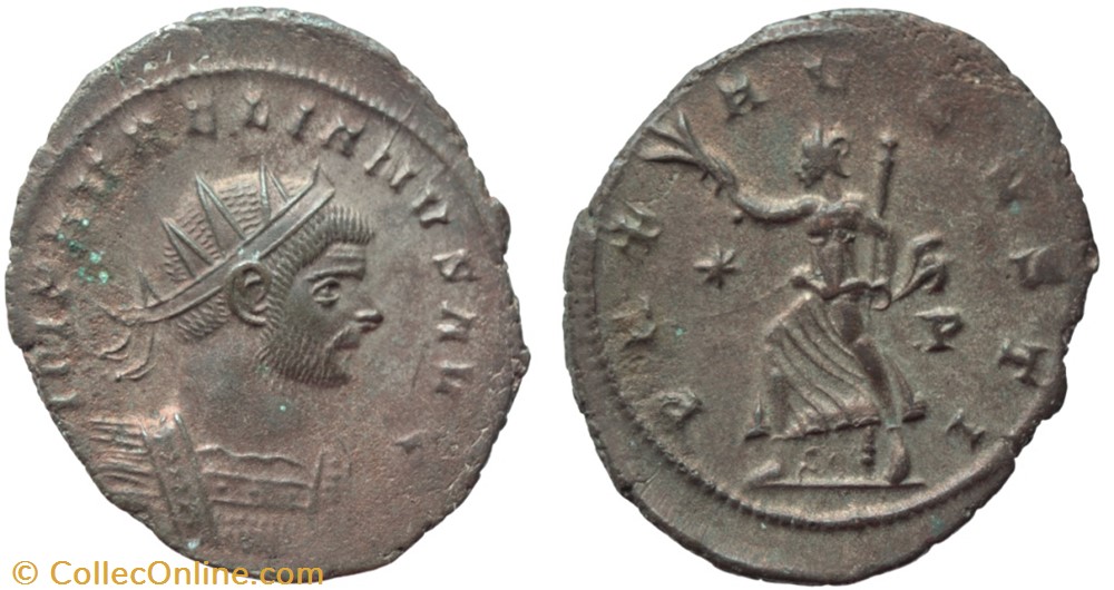 AURELIAN RIC TEMP 2136 - SOLD coins ancient to roman republic imperial aurelian ric temp 2136 sold