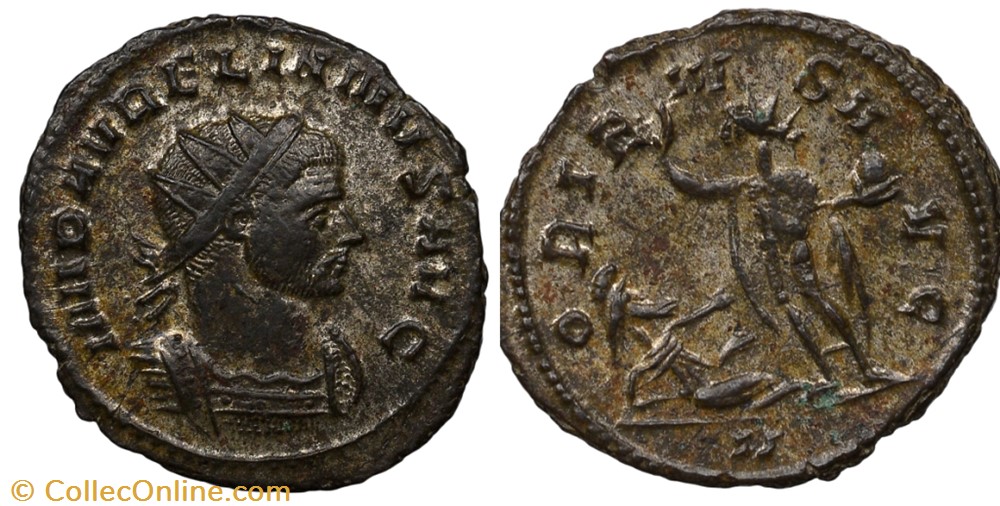 coins ancient to romans imperial and republican aurelian ric temp 1680 sold