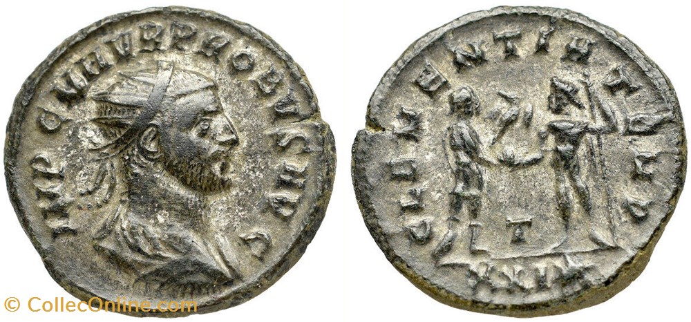 coins antique to roman republican imperial probus ric 905 xxi officina 3