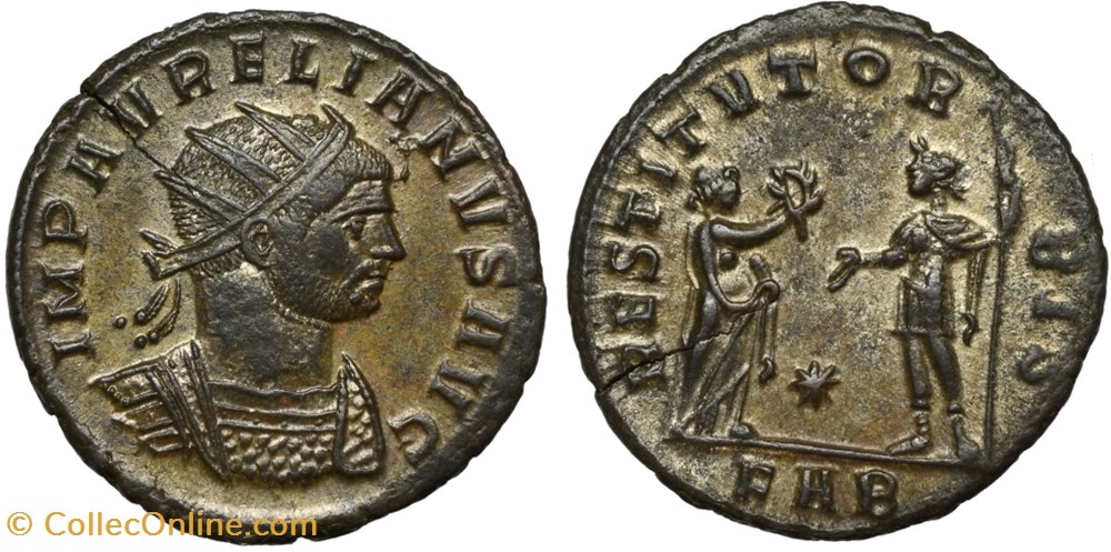 AURELIAN RIC TEMP 2751 SOLD coins ancient to romans imperial and republican aurelian ric temp 2751 sold