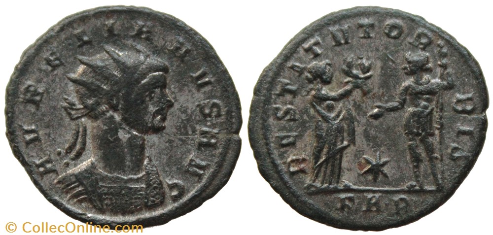 coins ancient to romans imperial and republican aurelian ric temp 2747 sold