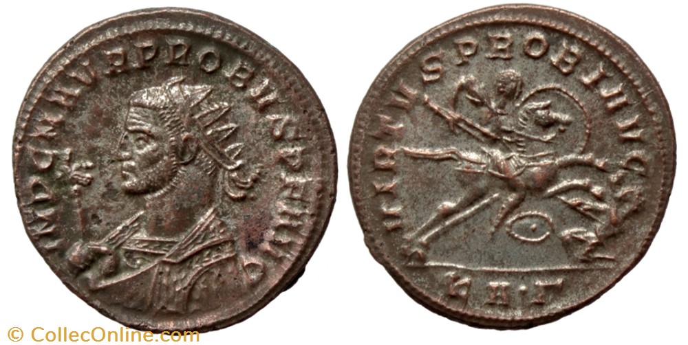 PROBUS RIC 877var. SOLD coins ancient to romans imperial and republican probus ric 877var sold