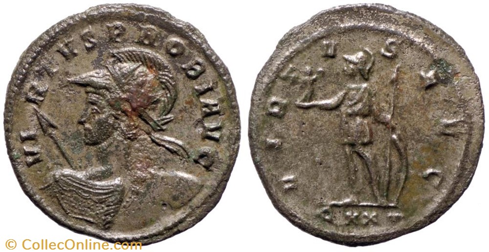 coins ancient to romans imperial and republican probus ric 437 var sold