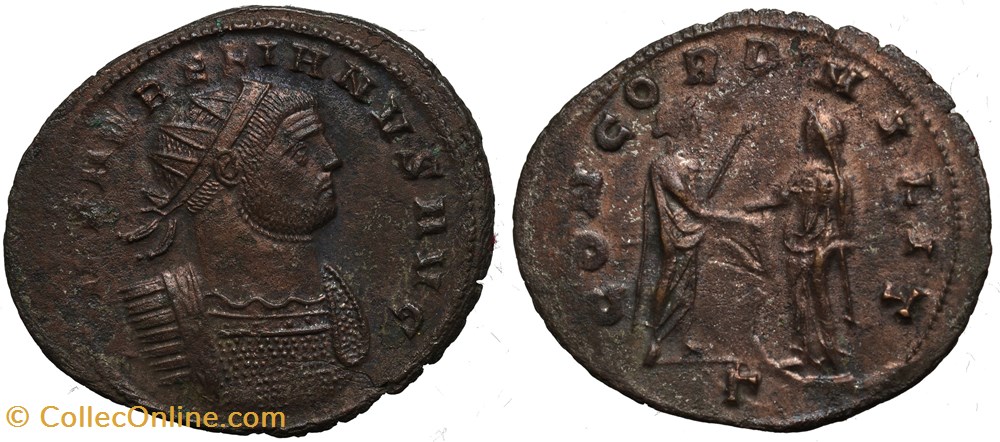 AURELIAN RIC TEMP 2520 SOLD coins ancient to romans imperial and republican aurelian ric temp 2520 sold
