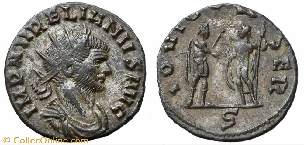 coins ancient to romans imperial and republican aurelian ric temp 2582 sold