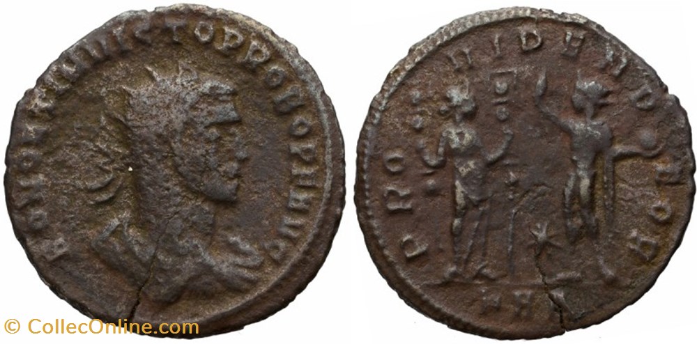 PROBUS RIC 850var. SOLD coins ancient to romans imperial and republican probus ric 850var sold