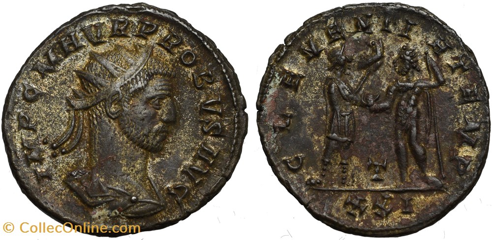 PROBUS RIC 905 XXI OFFICINA 3 SOLD coins ancient to romans imperial and republican probus ric 905 xxi officina 3 sold