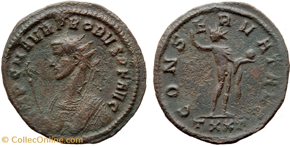 coins ancient to romans imperial and republican probus ric 347 h2 bust sold