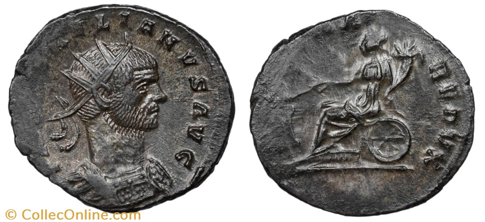 AURELIAN RIC TEMP 2041 SOLD coins ancient to romans imperial and republican aurelian ric temp 2041 sold
