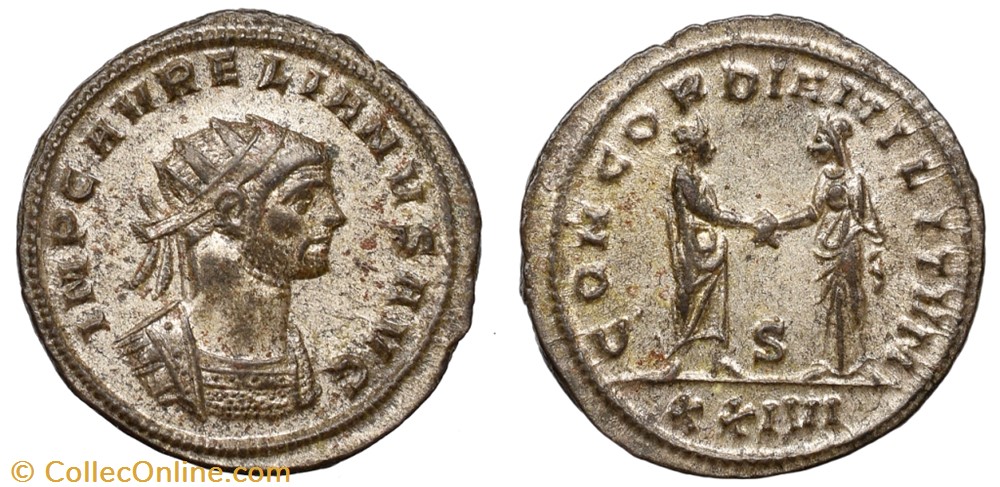 AURELIAN RIC TEMP 2342 SOLD coins ancient to romans imperial and republican aurelian ric temp 2342 sold