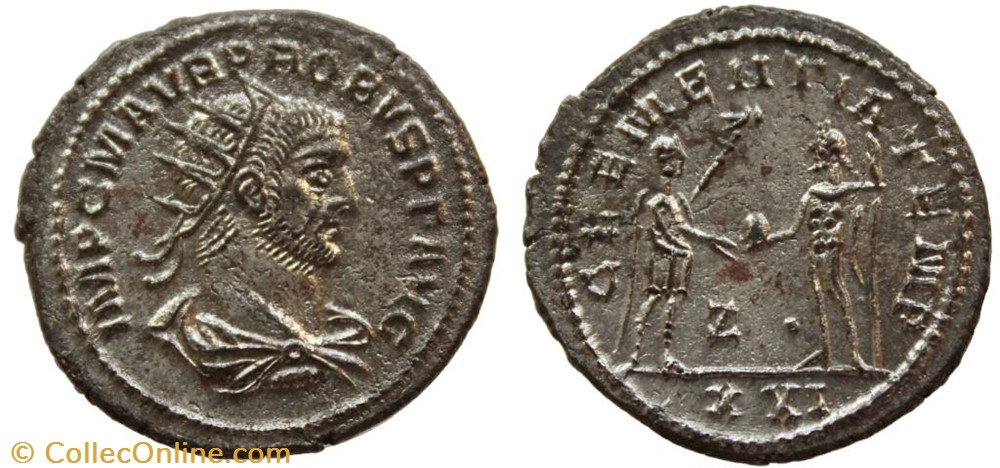 PROBUS RIC 920 OFFICINA 7 - SOLD coins ancient to roman republic imperial probus ric 920 officina 7 sold