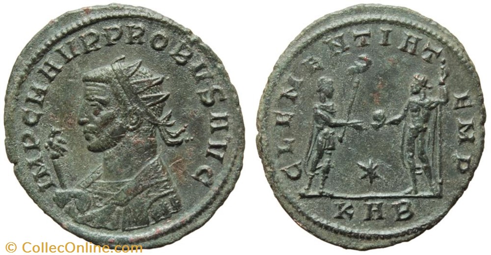PROBUS RIC 839var. SOLD coins ancient to romans imperial and republican probus ric 839var sold