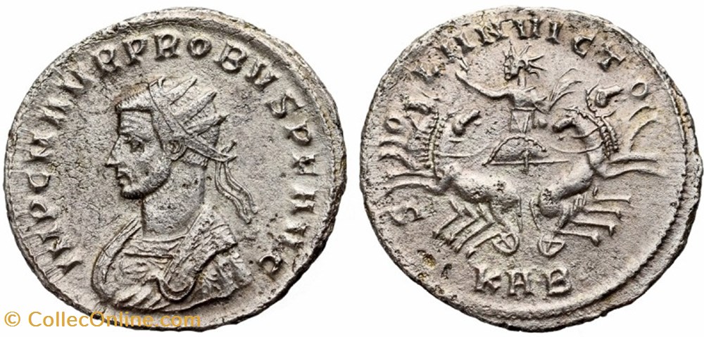 PROBUS RIC 861 var. H BUST - SOLD coins antique to roman republican imperial probus ric 861 var h bust sold