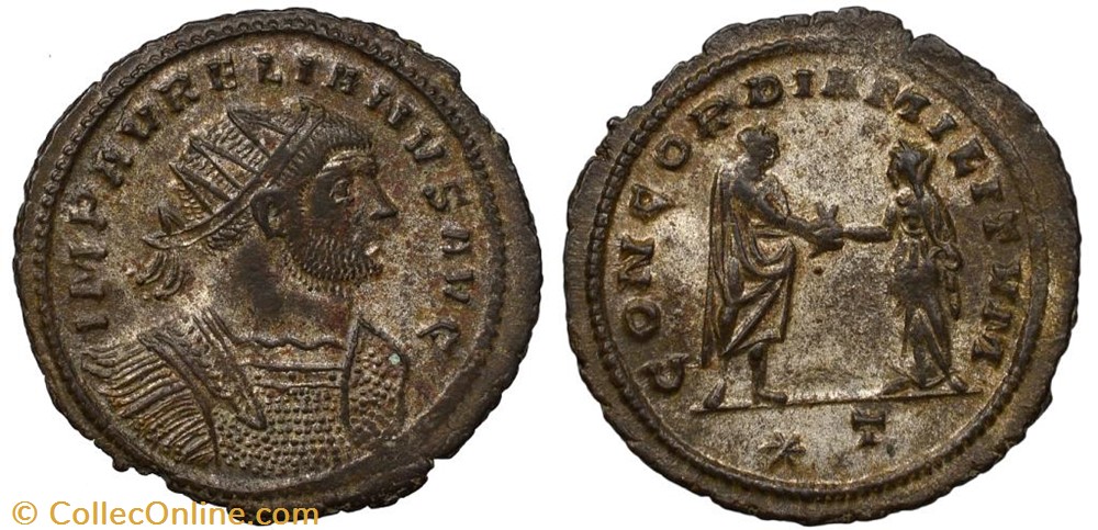 AURELIAN RIC TEMP 2206 - SOLD coins antique b to roman republican imperial aurelian ric temp 2206 sold