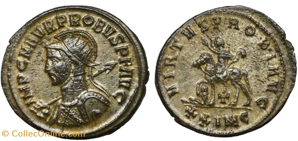 PROBUS RIC 913 OFFICINA 3 SOLD coins ancient to romans imperial and republican probus ric 913 officina 3 sold