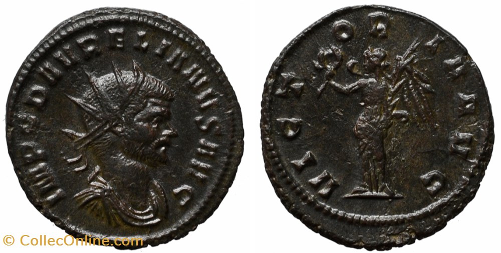 AURELIAN RIC TEMP 2537 SOLD coins ancient to romans imperial and republican aurelian ric temp 2537 sold