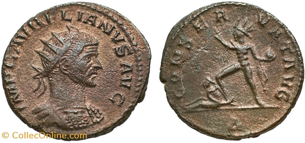 AURELIAN RIC TEMP 3143 SOLD coins ancient to romans imperial and republican aurelian ric temp 3143 sold