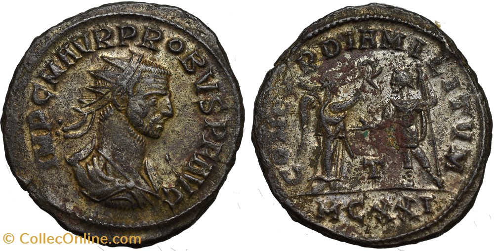 PROBUS RIC 907 MCXXI OFFICINA 3 SOLD coins ancient to romans imperial and republican probus ric 907 mcxxi officina 3 sold