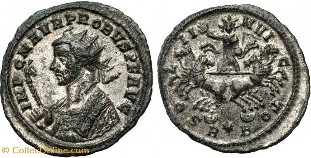 coins ancient to romans imperial and republican probus mpr 260 sold