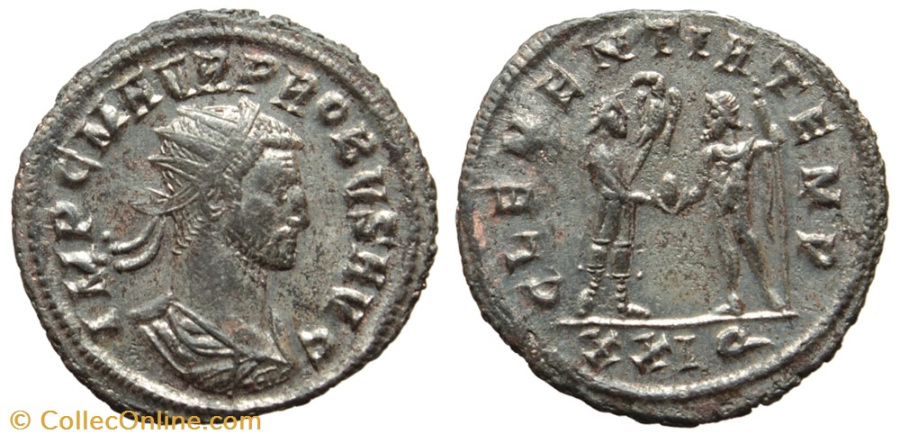 PROBUS RIC 905 OFFICINA 4 SOLD coins ancient to romans imperial and republican probus ric 905 officina 4 sold
