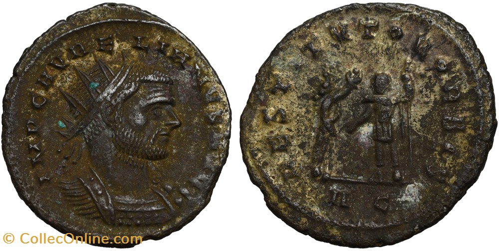 AURELIAN RIC TEMP 2993 SOLD coins ancient to romans imperial and republican aurelian ric temp 2993 sold