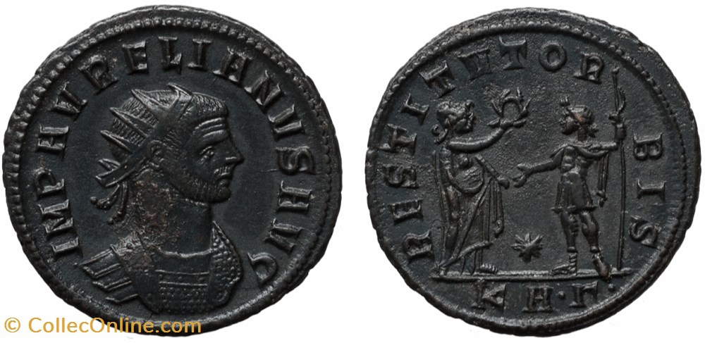 AURELIAN RIC TEMP 2781 SOLD coins ancient to romans imperial and republican aurelian ric temp 2781 sold
