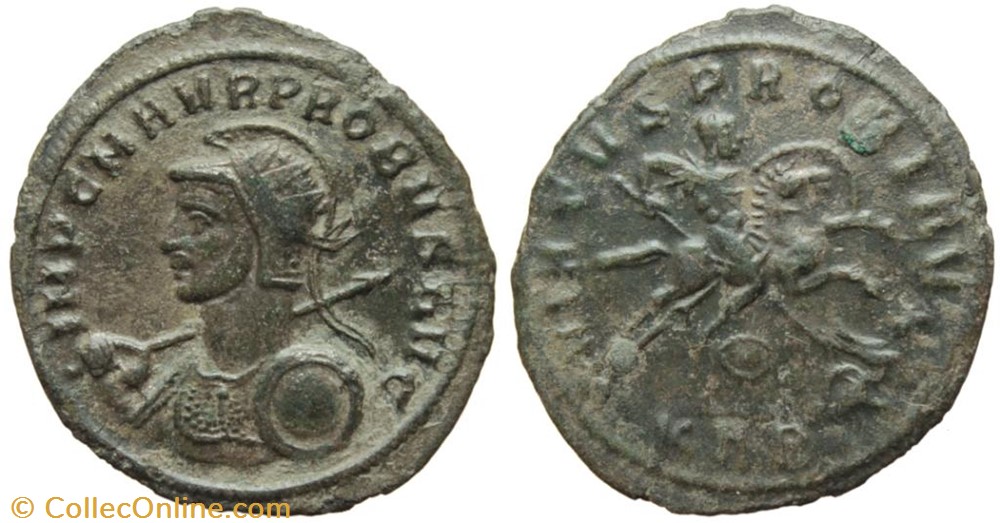 PROBUS RIC 878var. SOLD coins ancient to romans imperial and republican probus ric 878var sold