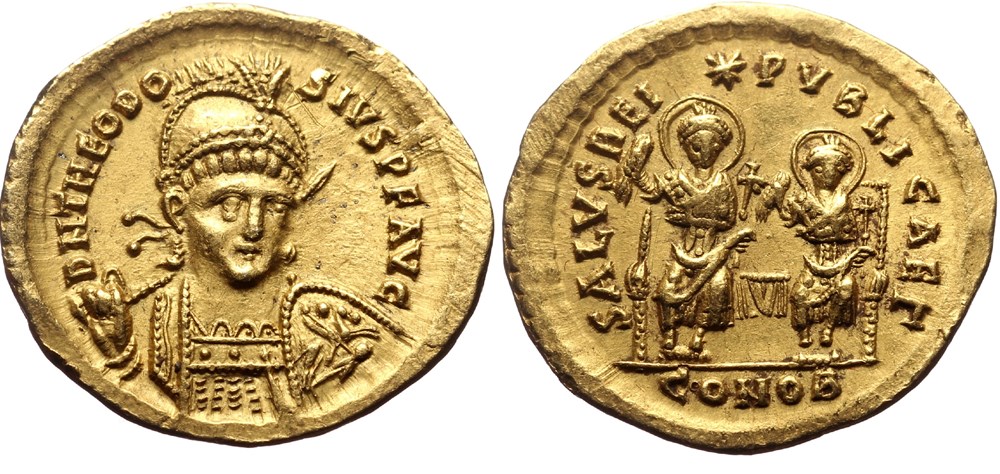 012b Theodosius II coins ancient to other 012b theodosius ii