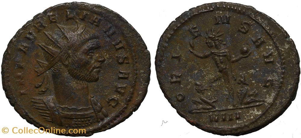 AURELIAN RIC TEMP 1729 SOLD coins ancient to romans imperial and republican aurelian ric temp 1729 sold