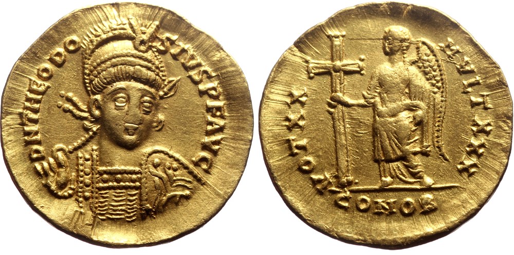 011a Theodosius II coins ancient to other 011a theodosius ii