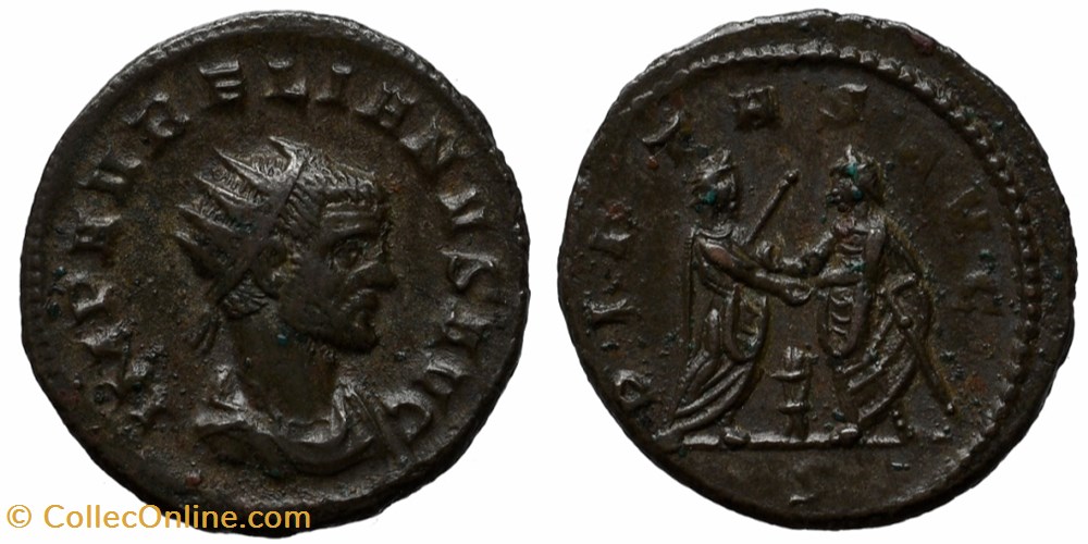 AURELIAN RIC TEMP 1436 SOLD coins ancient to romans imperial and republican aurelian ric temp 1436 sold