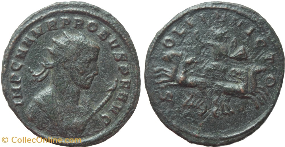 PROBUS RIC 861 VAR. H4 BUST - SOLD coins antique to roman republican imperial probus ric 861 var h4 bust sold