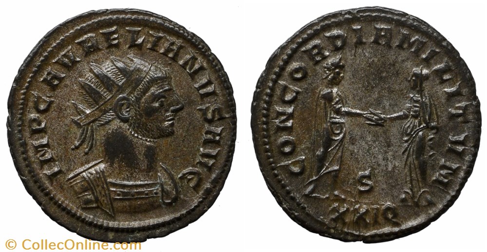 AURELIAN RIC TEMP 2336 SOLD coins ancient to romans imperial and republican aurelian ric temp 2336 sold