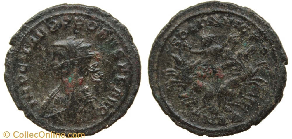 PROBUS RIC 861 VAR. H BUST OFFICINA 4 SOLD coins ancient to romans imperial and republican probus ric 861 var h bust officina 4 sold