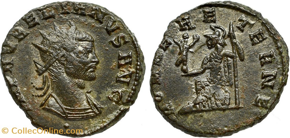 AURELIAN RIC TEMP 2894 SOLD coins ancient to romans imperial and republican aurelian ric temp 2894 sold