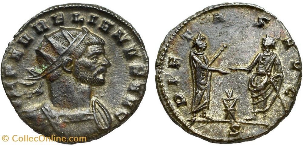 AURELIAN RIC TEMP 1468 SOLD coins ancient to romans imperial and republican aurelian ric temp 1468 sold