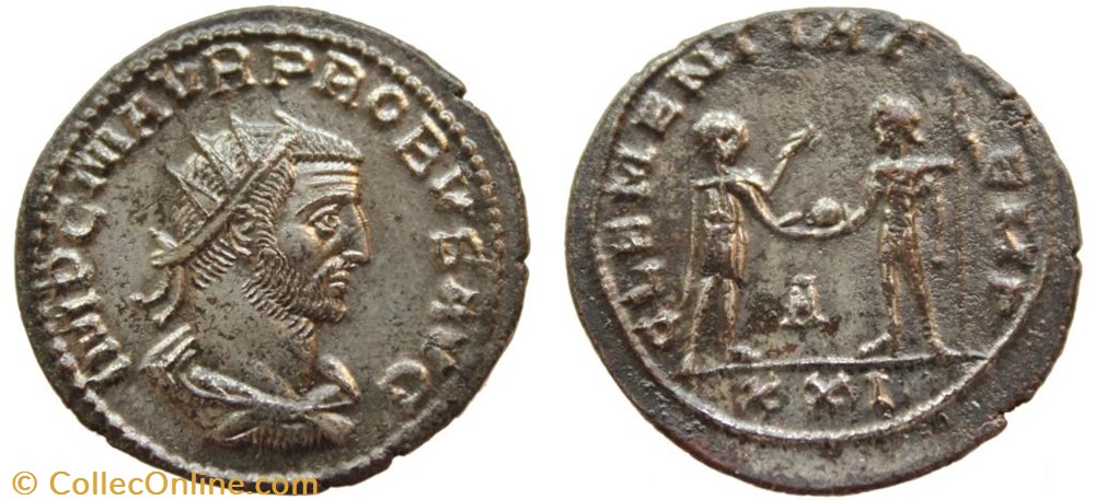 PROBUS RIC 921 OFFICINA 1 SOLD coins ancient to romans imperial and republican probus ric 921 officina 1 sold