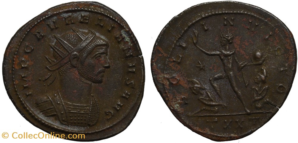 AURELIAN RIC TEMP 1534 SOLD coins ancient to romans imperial and republican aurelian ric temp 1534 sold