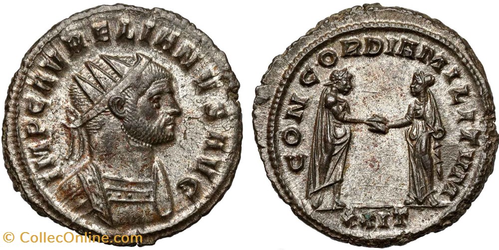 AURELIAN RIC TEMP 2370 SOLD coins ancient to romans imperial and republican aurelian ric temp 2370 sold