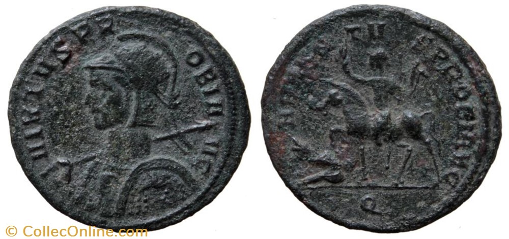PROBUS RIC 837var. SOLD coins ancient to romans imperial and republican probus ric 837var sold