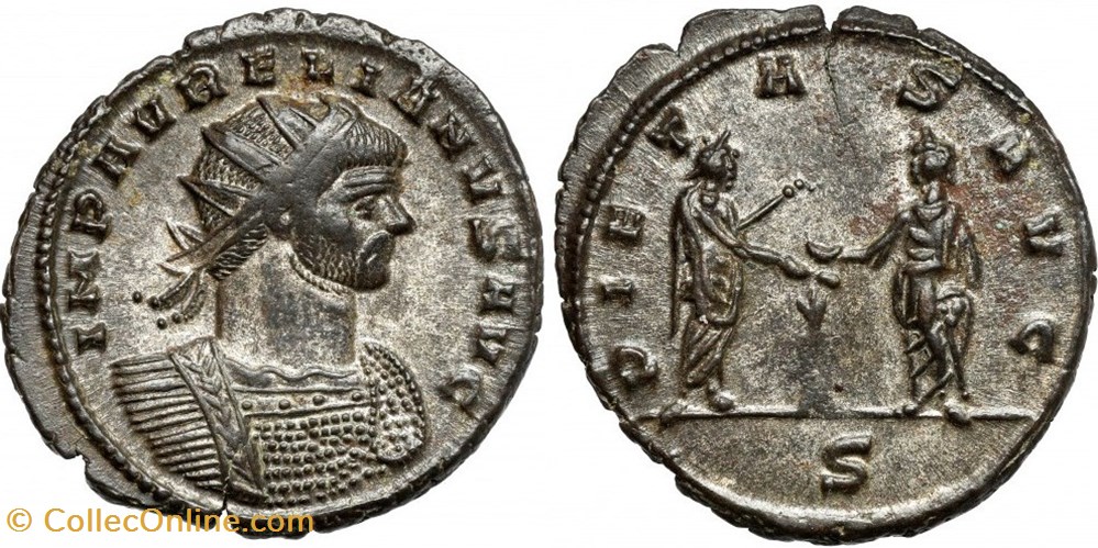 AURELIAN RIC TEMP 1497 SOLD coins ancient to romans imperial and republican aurelian ric temp 1497 sold