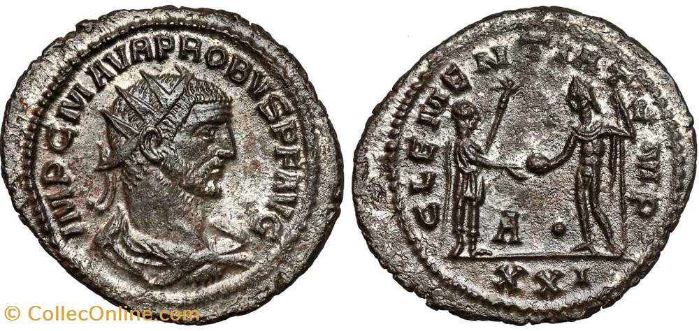 PROBUS RIC 920 OFFICINA 1 SOLD coins ancient to romans imperial and republican probus ric 920 officina 1 sold