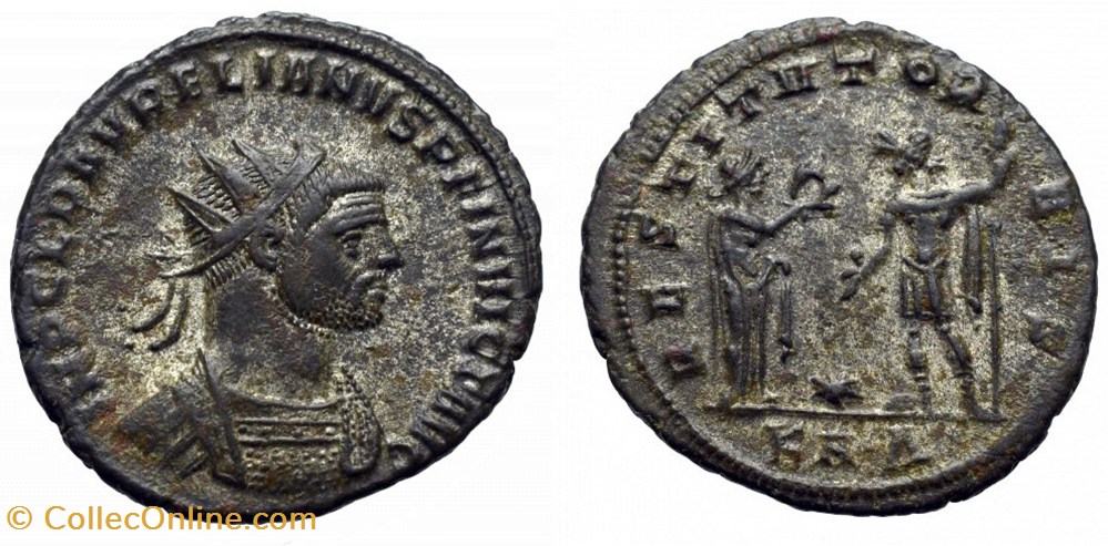 AURELIAN RIC TEMP 2820 SOLD coins ancient to romans imperial and republican aurelian ric temp 2820 sold